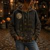 Unisex Halloween T-Shirt with Cute Pumpkin All Over Print for Men and Women Holiday Party