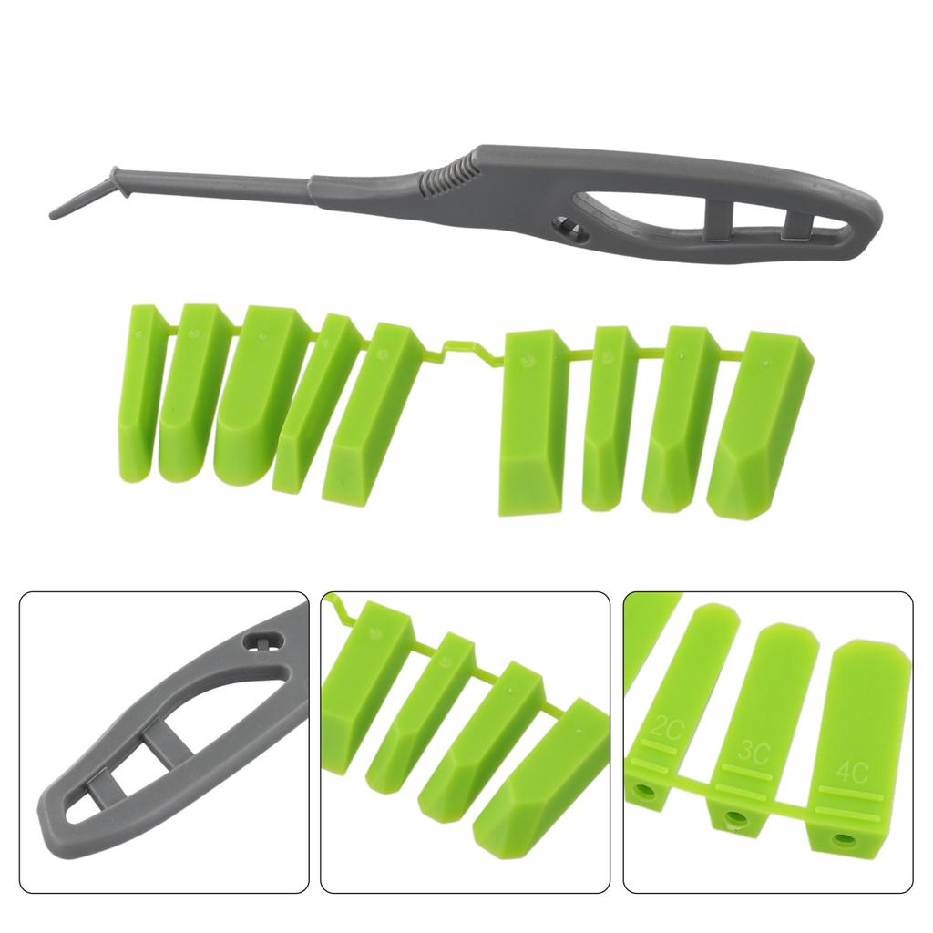 1 Set Glue Scraper 3 Scraping Heads Multifunction Portable
