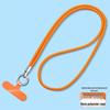 Wrist and Neck Mobile Phone Lanyard with Finger Ring and Anti-Drop Strap