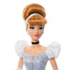Mattel Disney Princess Cinderella Deluxe Princess Ages JMP62 Doll, Doll, Dress-Up Doll, 4+, Blue,