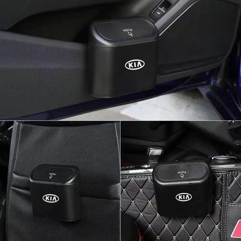 For KIA Sportage Rio Ceed Picanto K5 K9 Sorento Car Trash Bin Hanging Vehicle Garbage Dust rubbish auto Accessories car styling jlsz20