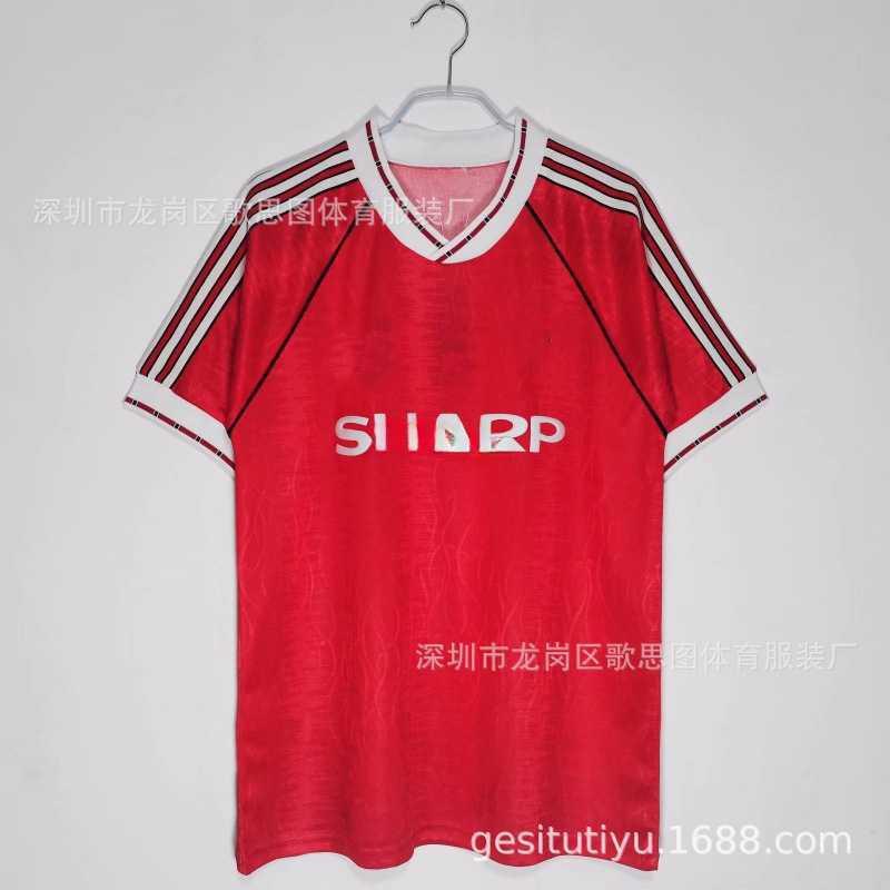 Retro Football Jersey Men Long Short Sleeve Various Season Designs Sports Training Wear
