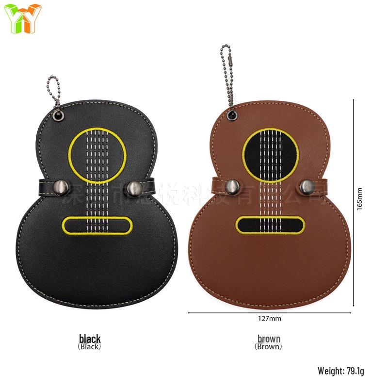 Embroidered Guitar Pick Storage Case - Creative Design Pick Bag
