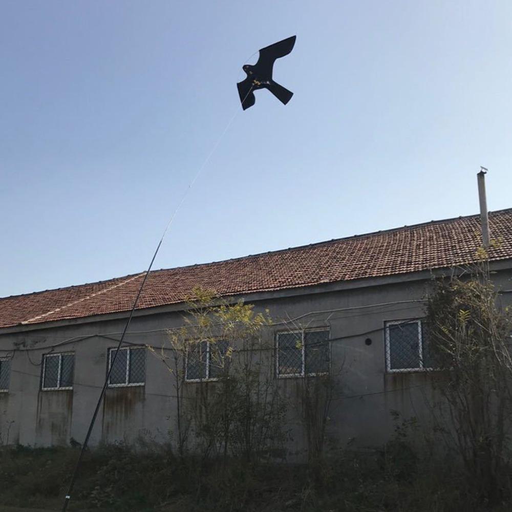 3D Realistic Hawk Bird Kite Frightening Bird Repellent Eagle Kite Bird Scarer Kite Garden