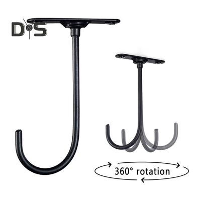 Self Adhesive Banana Hook Metal Banana Hanger Hook Rust-Resistant Strong Load-Bearing Under-Cabinet Banana Hook Organizer