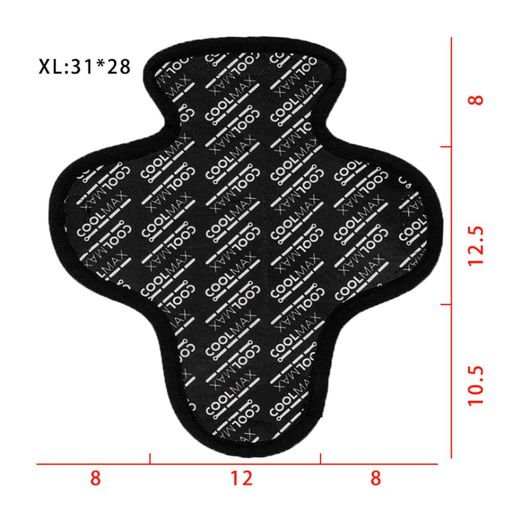 Capacete de motocicleta inserção forro almofada almofada de secagem rápida respirável suor wicking capacete isolamento forro almofada