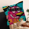Cartoons C-Courage The Cowardly Dog Cushion Cover Decorative Pillow Sofa Home Decor Case Pillow Cases