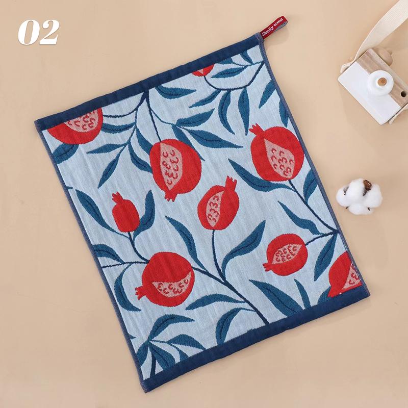 34X40Cm Large Hand Towel Kitchen Towel 4Layer Cotton Gauze Pure Cotton Dish Cloth Quick Dry Decorative Tea Towel Home Restaurant