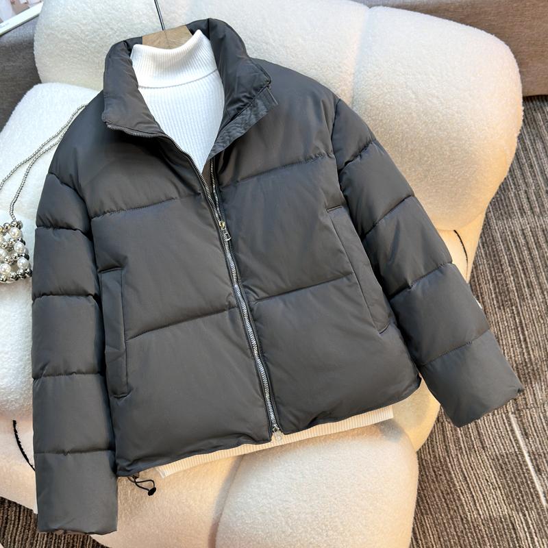 Fashion Winter Jackets Woman Short Parkas Casual Thick Warm Outerwears Women's Coats