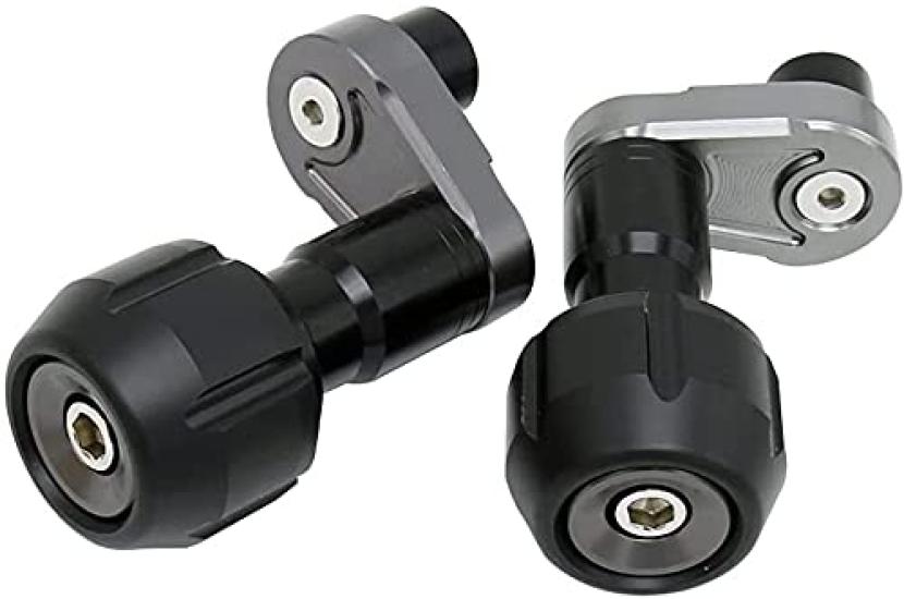 YUANYE Frame Slider Fairing Guard for Ninja 400 and Ninja Aluminum Alloy Adhesive 250, Anti-Tip (Red)