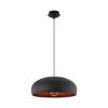 Suspension décorative 1xE27 23W IP20 – Métal noir