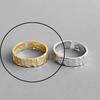 925 Silver Rings For Women Hollow Out Gold Color Temperament Personality Fashion Female Trendy Resizable Opening Rings