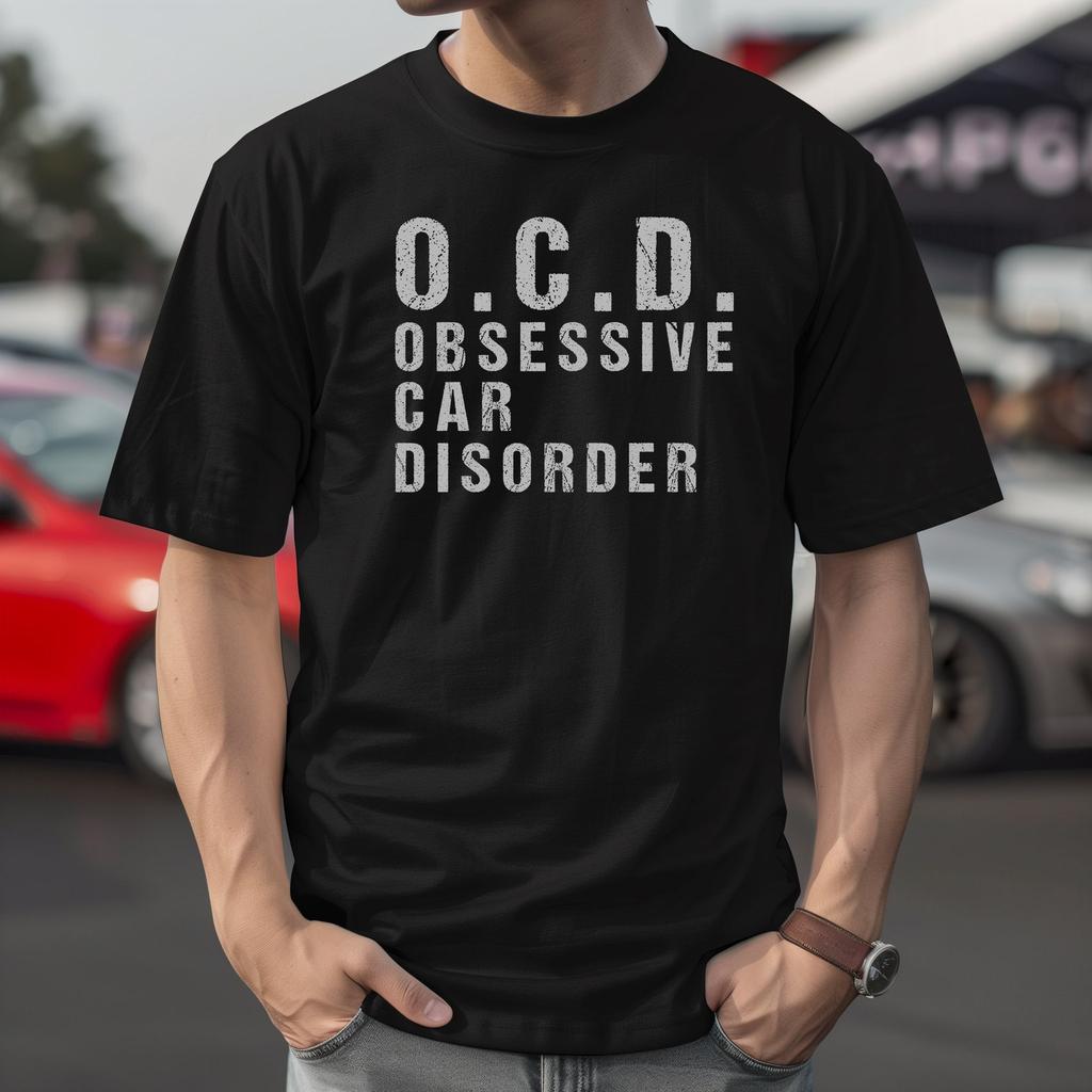 OCD Obsessive Car Disorder T-Shirt, Car Guy Gift Tee