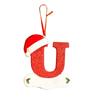 Creative Christmas Tree Decorations Unique Acrylic 26 Letters Alphabet Shaped Hanging Ornaments for Home and Car