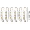 6PCS/Pack Pants Waist Fastener Pin Clips DIY Sewing-Free Buckles Waistline Adjusting Prop Suitable for Trousers Skirts Dress ZYF