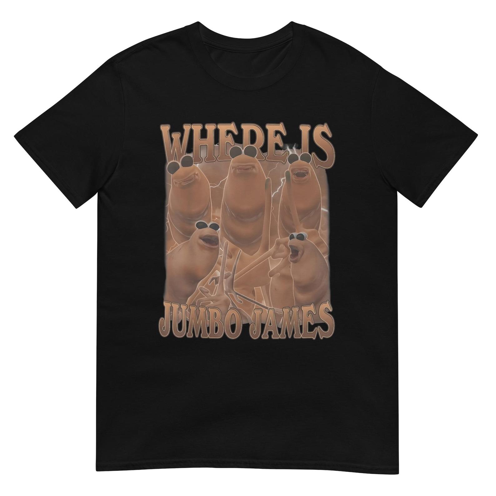 Where Is Jimbo James Graphic Tee, Unisex Cotton Shirt S