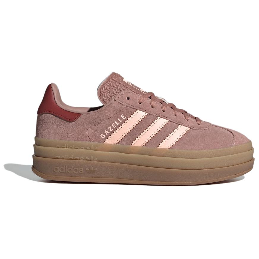Adidas Gazelle Bold Warm Clay Women Sneakers Pink Clear-Orange Preloved-Ruby JH9666