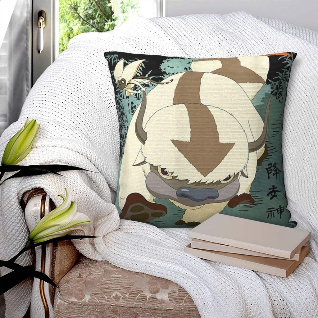 Avatar In Flight Square Pillowcase Pillow Cover Polyester Cushion Zip Decorative Comfort Throw Pillow for Home Car