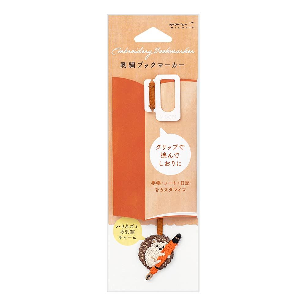 

Вышитый узор для закладки Midori «Ежик» 62327006