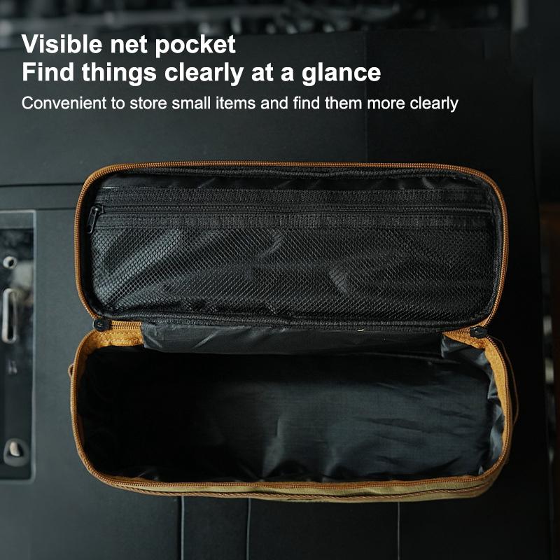 Outdoor Camping Tableware Storage Bag Large Capacity Cutlery Pouch Multi-Functional Portable Picnic Bags Waterproof Handbag