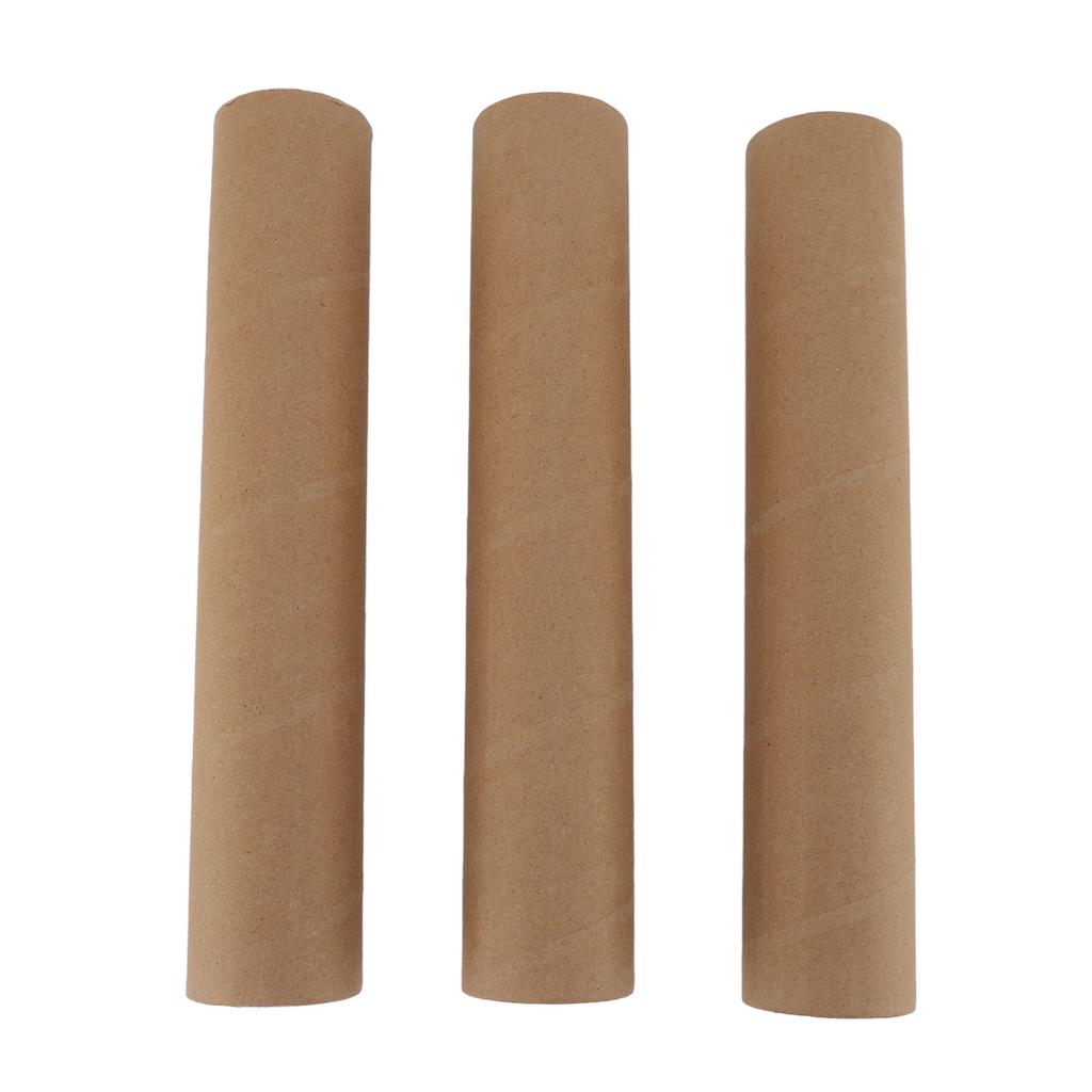 12 Pcs Round Paper Tubes Poster Storage Tubes Multipurpose Mailing Poster Paper Tubes with Plastic Lid