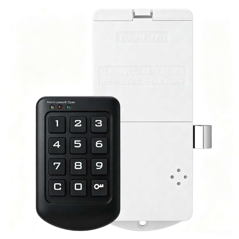 Battery Operated Digital Cabinet Lock Keyless Multi-function Cabinet Lock Home Security