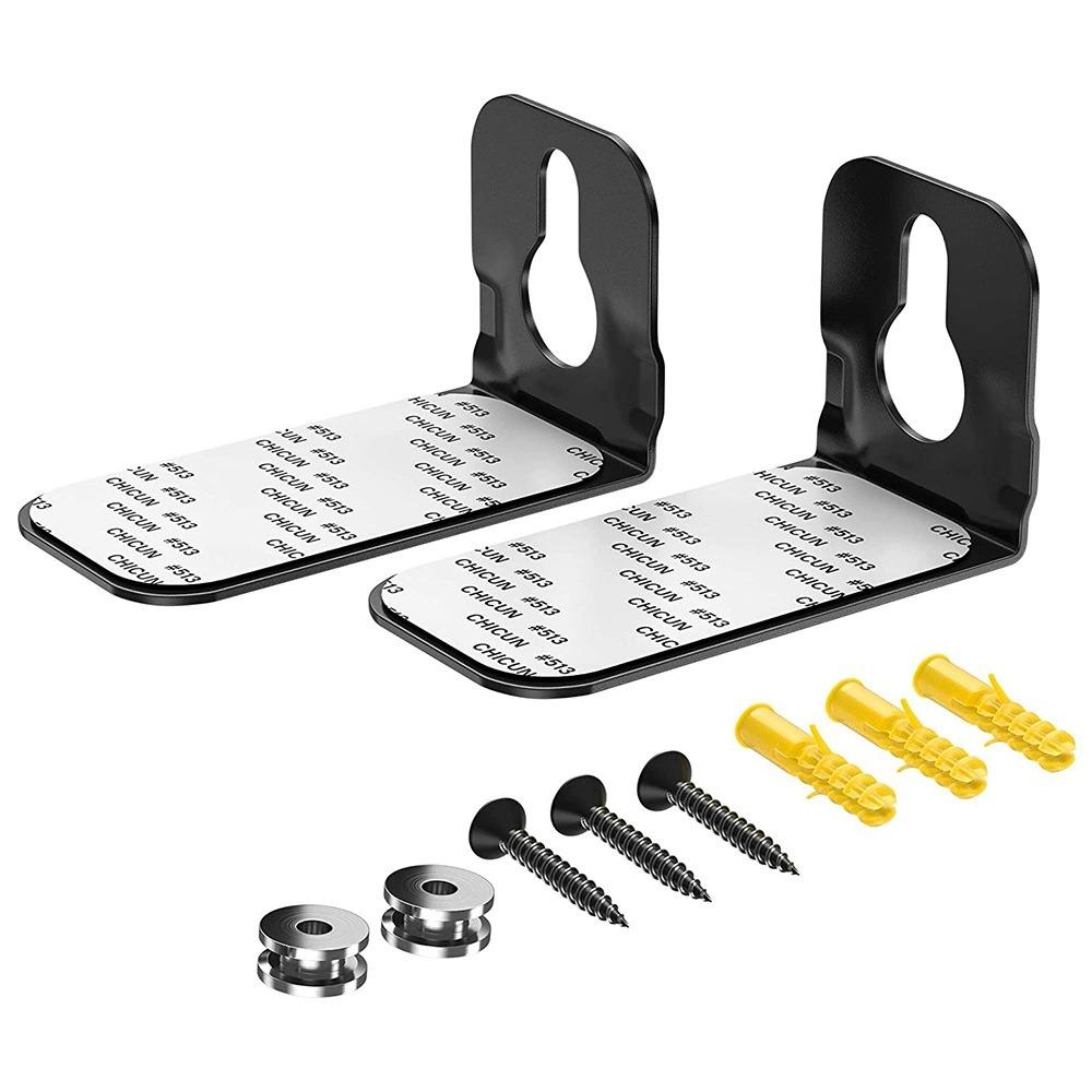 

2 шт. Металлические крепления для звуковой панели, противоударные настенные кронштейны для полки и динамика звуковой панели для Samsung/Sony/LG