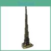 Bronze Model 18cm Burj Khalifa Colour Alloy Exquisite Burj Khalifa Tower Souvenir For Bedrooms