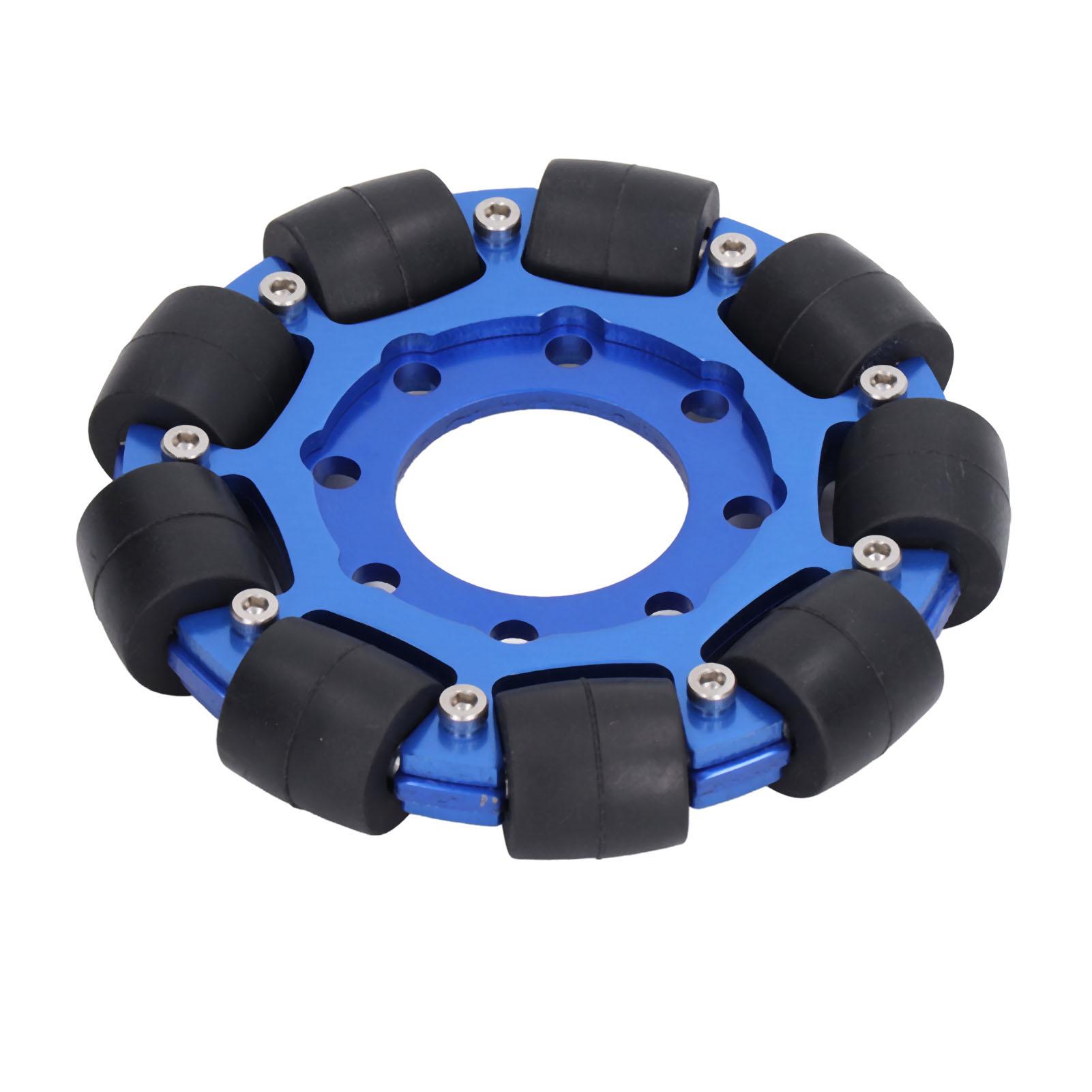 

Omni Wheel 4in Omnidirectional Aluminium Alloy Hub Component Part for Robot Toy DIY Omnidirectional Wheel