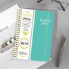 Learning Plan Diary Schedules Organizer Work Efficiency Monthly Planner  School