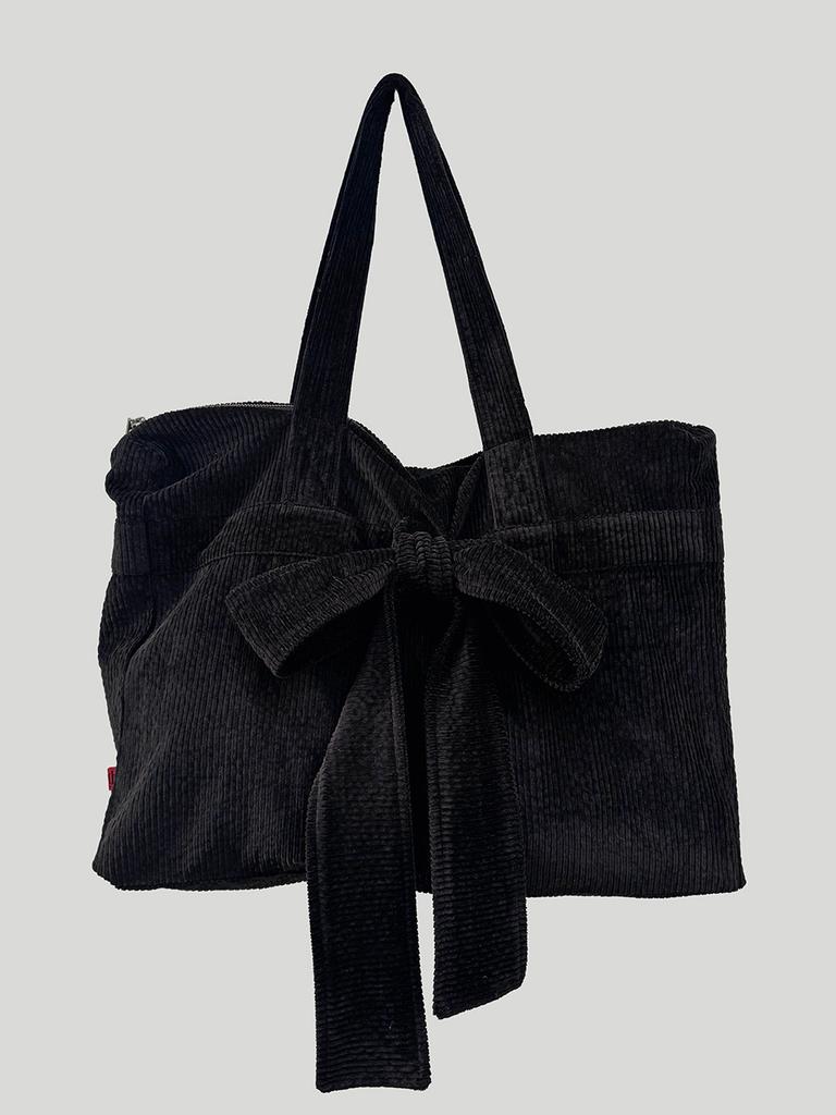 Stilllethardy Corduroy Ribbon Bag