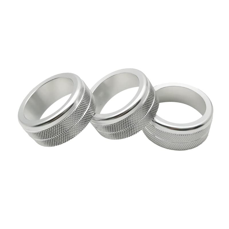 

Onami 11CIV-40-S Civic Air Conditioner Dial Ring Air Conditioner Vent Cover Interior Panel Honda 11th generation air conditioner серебряный