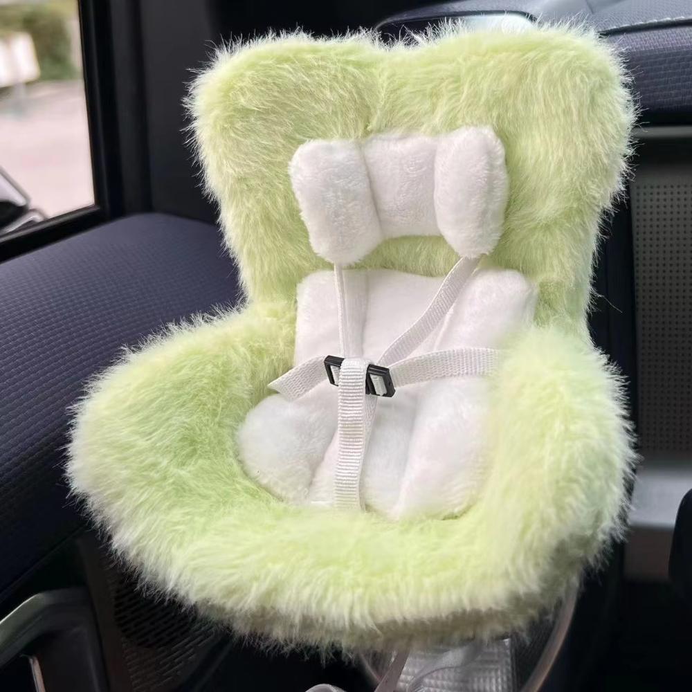 New 15-17cm Doll Seat Doll Safety Seat Cute Doll Air Outlet Aromatherapy Decoration For High-Grade Automobile Interior Ornaments