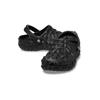 Crocs Classic Geometric Clog Sandals, Black, 22cm