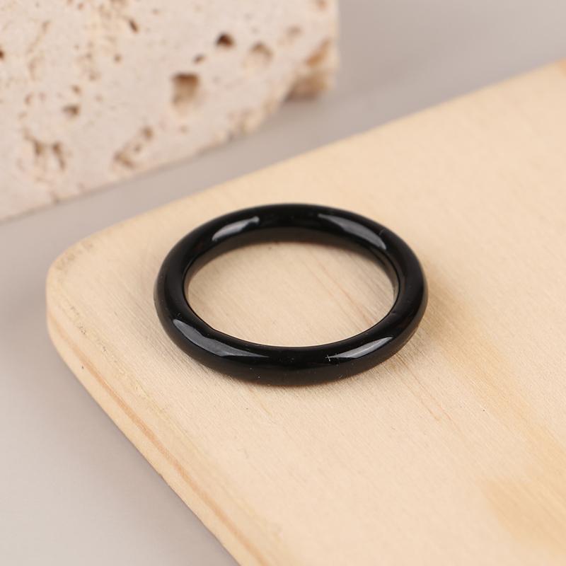

Невыцветающее вегетарианское кольцо с имитацией нефрита, тонкое кольцо для женщин, винтажные украшения, аксессуары для девочек, подарки чёрный