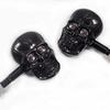10mm Screw Skull Head LED Amber Turn Signal Indicator Light (Black)