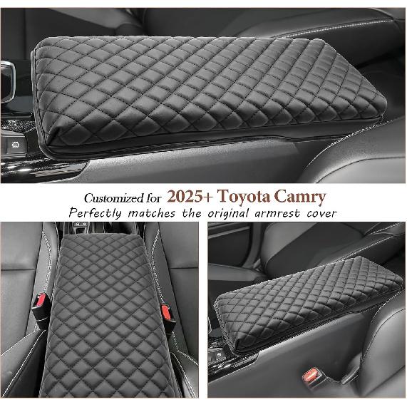 SKTU 2025 2026 Camry Center Console Cover For 2025 2026 Toyota Camry Armrest Cover 2025 2026 Camry (LE/SE/XLE/XSE) Seat Box Cover Toyota Camry 2025