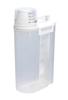 Airtight Rice Refrigerator Maintains 2kg Tightly Vertical and Horizontal Storage Container, Storage, Freshness, Capacity, White, Sealed, (Gasket