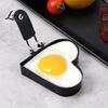 Kitchen Gadget for Breakfast Nonstick Fried Egg Mold with Heat Resistant Handle Circle/Star/Heart/Flower/Square Shaped Multipurpose Ring Rings,