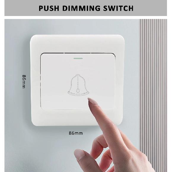 V1 LED Dimmer 12V 24V 36V RT6 4 Zone Single Color LED Strip Dimming Kit Wireless 2.4G RF Remote Control Push Switch Dimer
