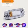 LED Waterproof Shoulder Clip Flashlight with Strobe Function for Property and Sanitation Management.
