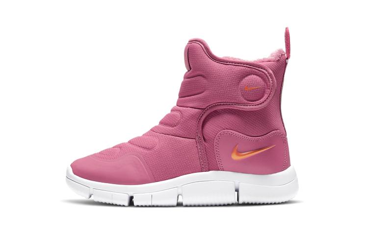 Nike Novice Boot Винтажные Высокие Детские Повседневные Кроссовки Розовые Дети Возраст 3 7 Лет AV8339-600 28