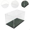 Acrylic Rugby Ball Display Box 12.5x7x7.4inch Accessory Versatile Dustproof Sturdylightweight