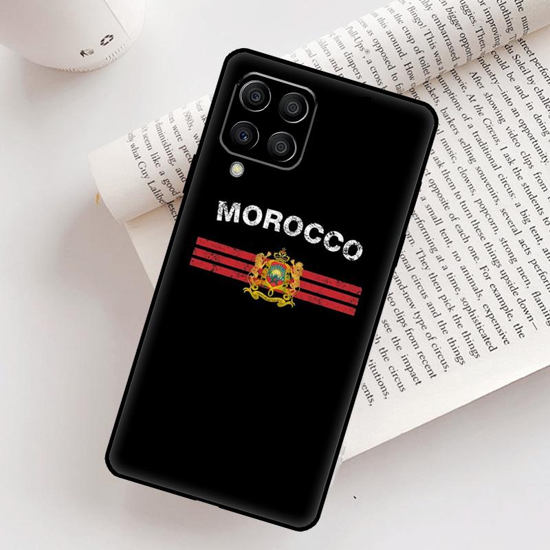 Maroc Morocco Flag Case For Samsung Galaxy M31 M11 M14 M34 M54 M12 M32 M52 M15 M13 M06 M16 M36 M56 M53 M35 M55
