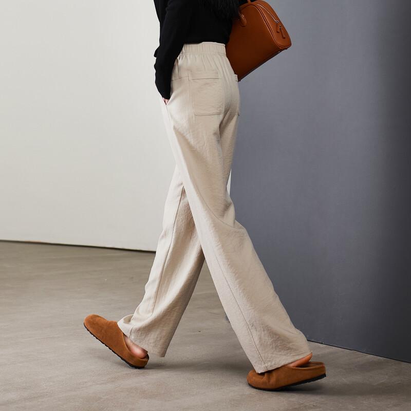 SOFSIL Women s Relaxed Straight-Leg Casual Pants 28/L
