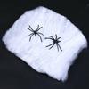 Spiderweb Halloween Decor - Outdoor Courtyard & Haunted House Silk for a Spooky Scene
