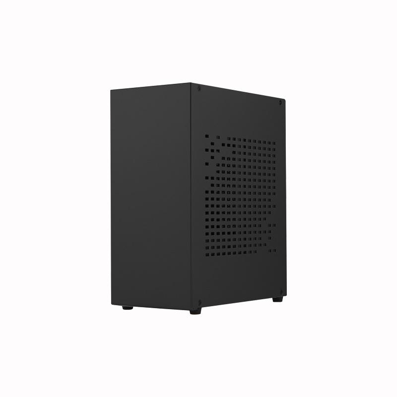 Игровой корпус Mini ITX SKTC A07 - Полностью алюминиевый, поддерживает независимую видеокарту и блок питания 1U
