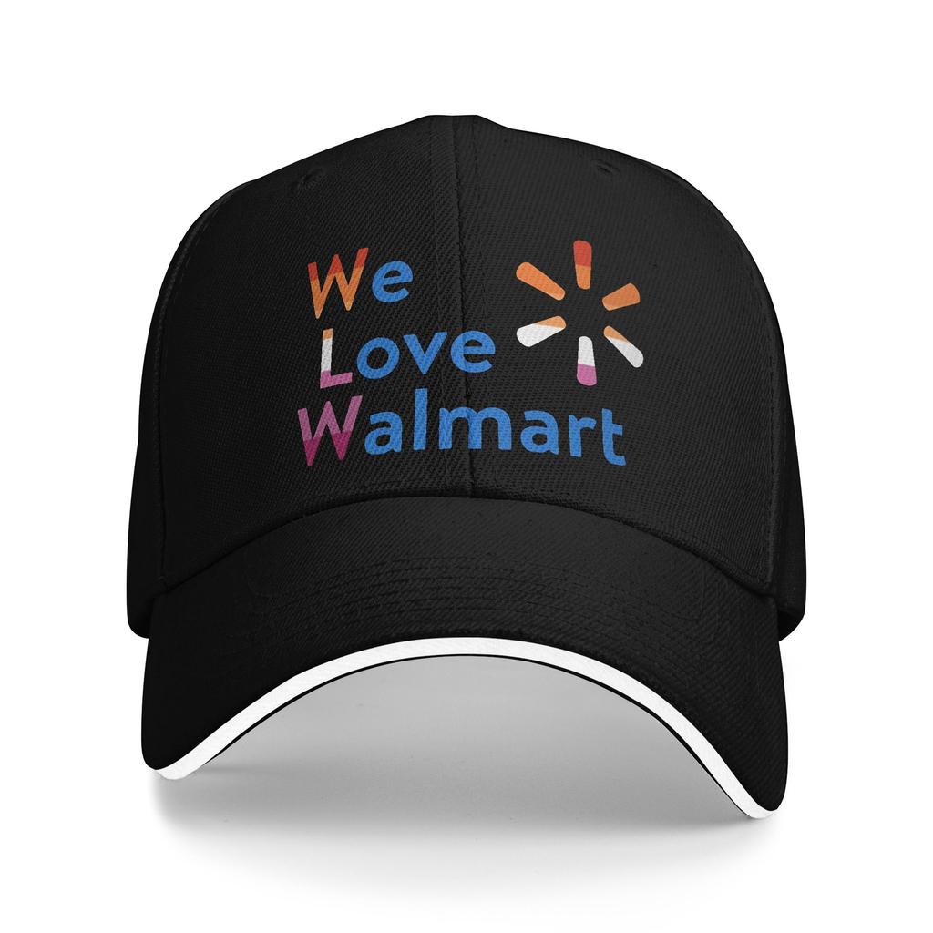 Wlw We Love Walmart Baseball Cap Casual Hip Hop Hats Summer Unisex Adult Running Hippie Baseball Caps