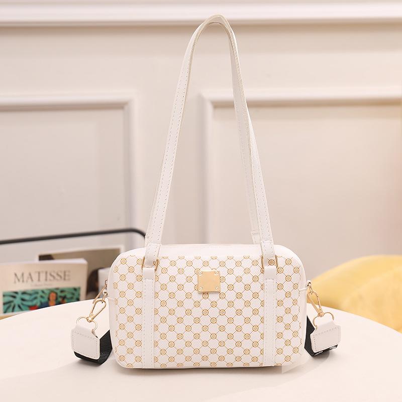 Women's Bag New Fashion Printed Shoulder Strap Crossbody Small Square Bag Simple Portable Shoulder Bag One Piece