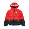 Down Jacket Fashion Trend Windproof Warm Hooded Versatile Comfortable Kids Jackets Red Black DO3688-657
